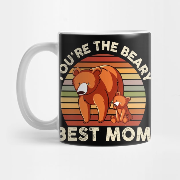 Funny Cute Bear Lover Mom by JB.Collection